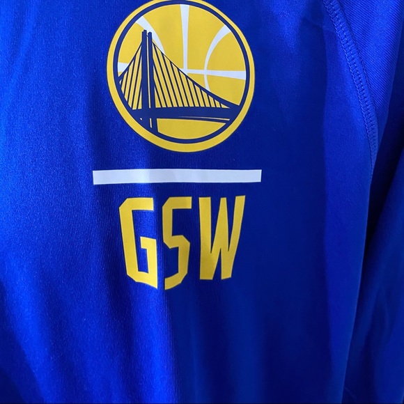 UA NBA Combine Golden State Warriors QuarterZip XL - Picture 3 of 11